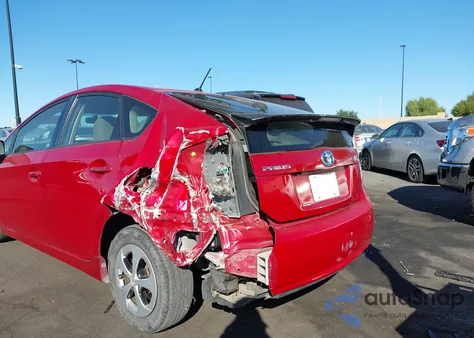 2013 Toyota Prius Two from USA, damaged, VIN JTDKN3DU9D5631587